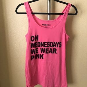 Mean girls tank on Wednesday’s we wear pink